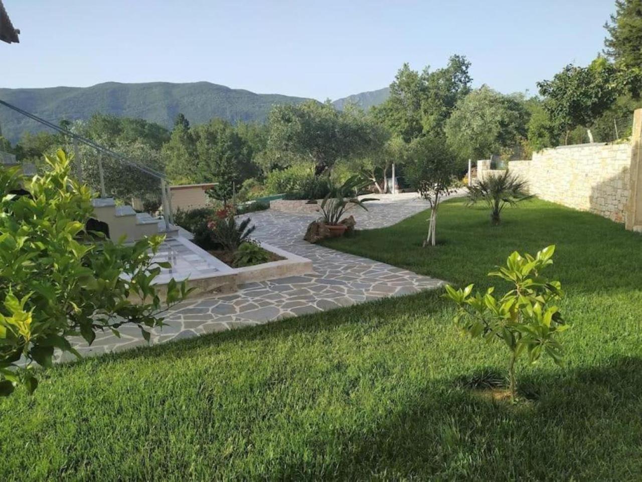 Villa Petra House Áno Korakiána Exterior foto